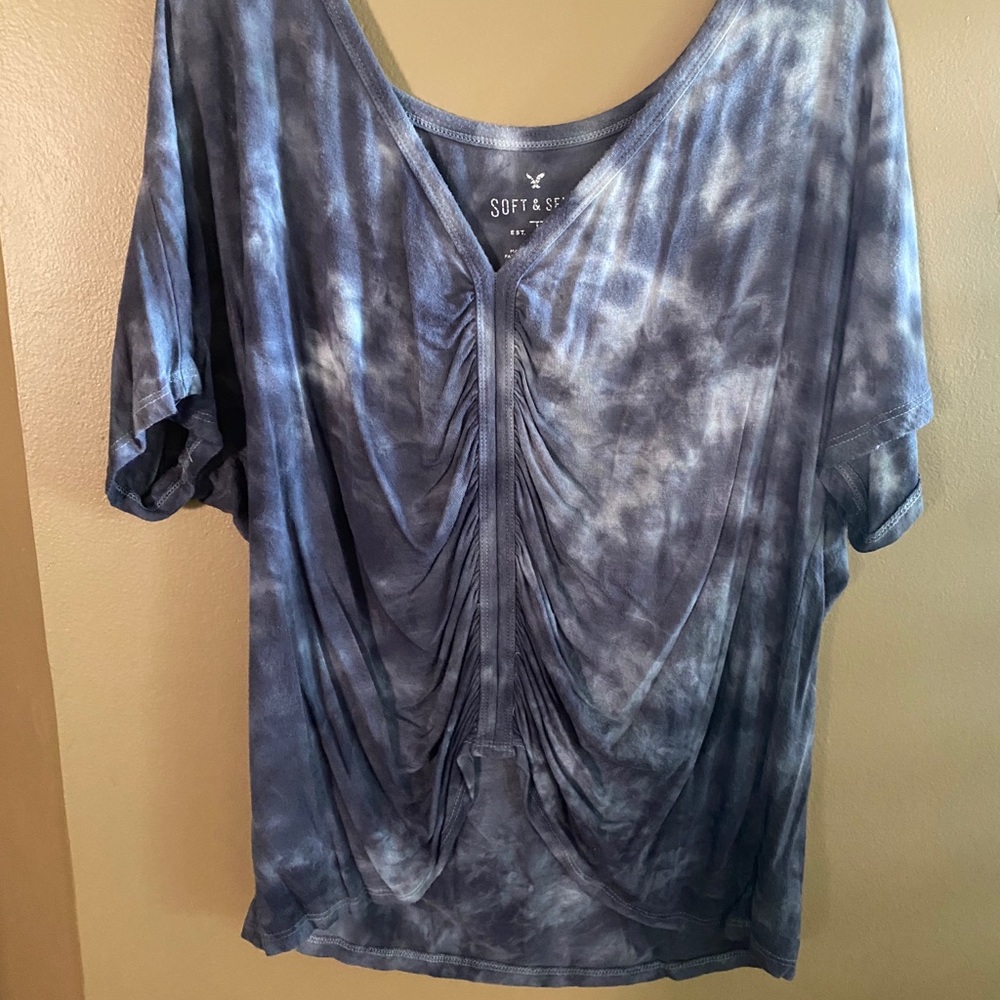 Ruched front T-shirts